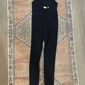 Black Sleeveless Jumpsuit